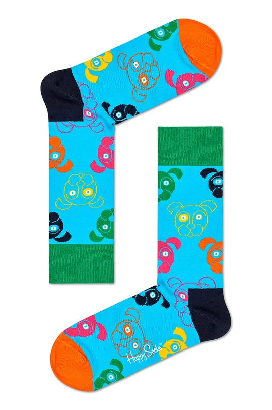 Happy Socks - Zokni Mixed Dog Gift Set (3-pár) többszínű