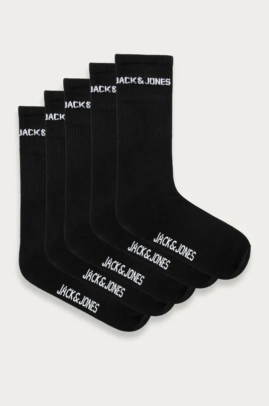 čierna Jack & Jones - Ponožky (5-pak) Pánsky
