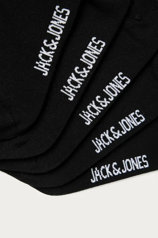Jack & Jones - Ponožky (5-pak) čierna