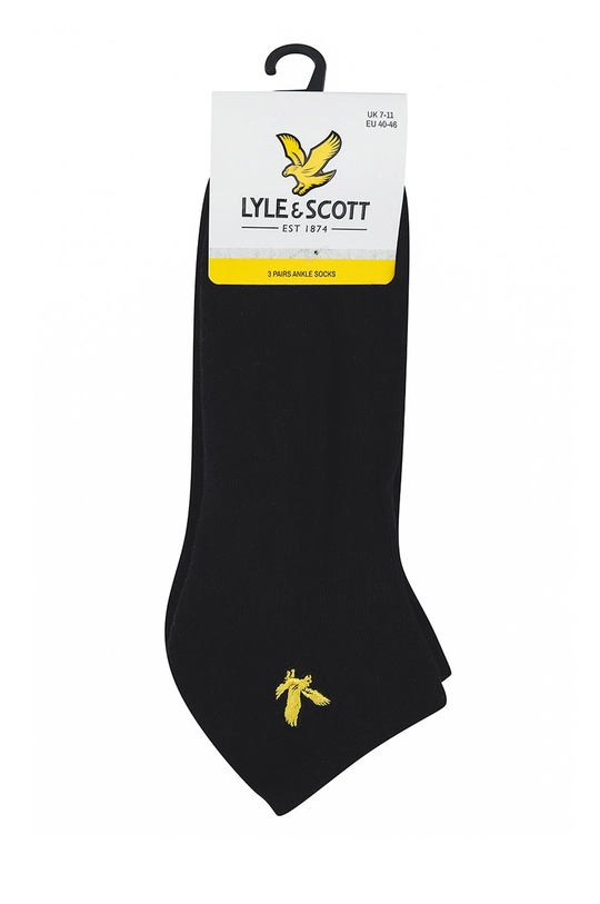 Lyle & Scott - Шкарпетки ROSS (3-pack)  68% Бавовна, 2% Еластан, 30% Поліамід