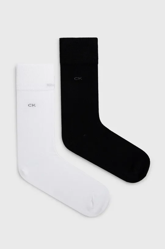 biela Ponožky Calvin Klein 2-pak Pánsky