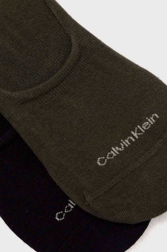 Ponožky Calvin Klein (2-pak) zelená