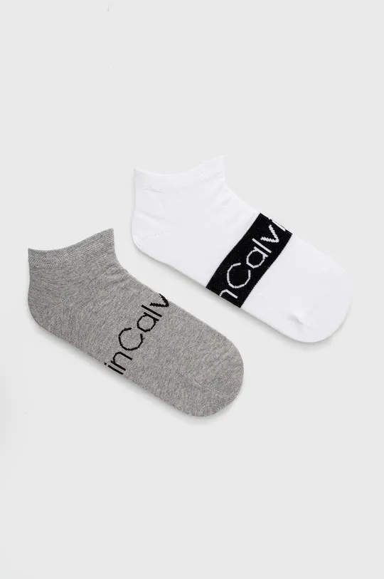 biela Ponožky Calvin Klein (2-pak) Pánsky