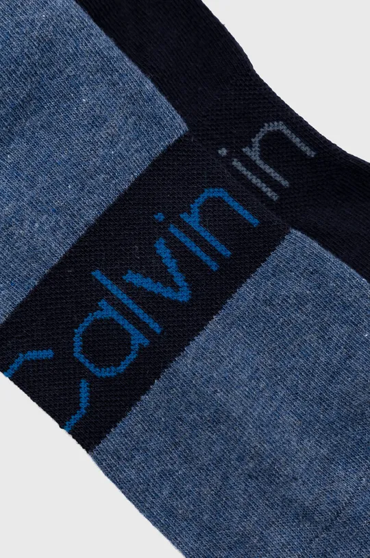 Шкарпетки Calvin Klein (2-pack) блакитний