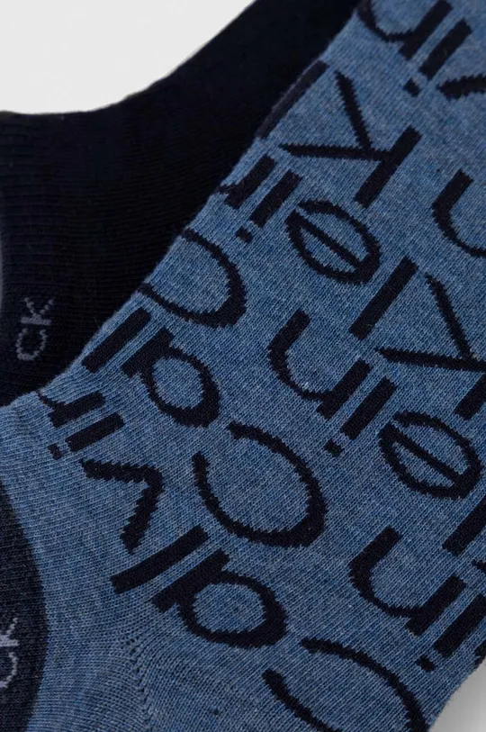 Ponožky Calvin Klein 2-pak modrá