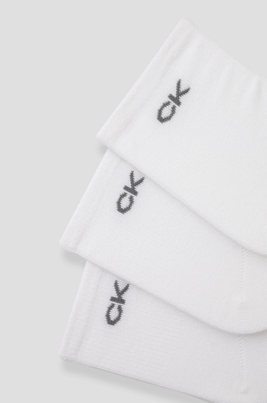 Calvin Klein Skarpetki (3-pack) biały