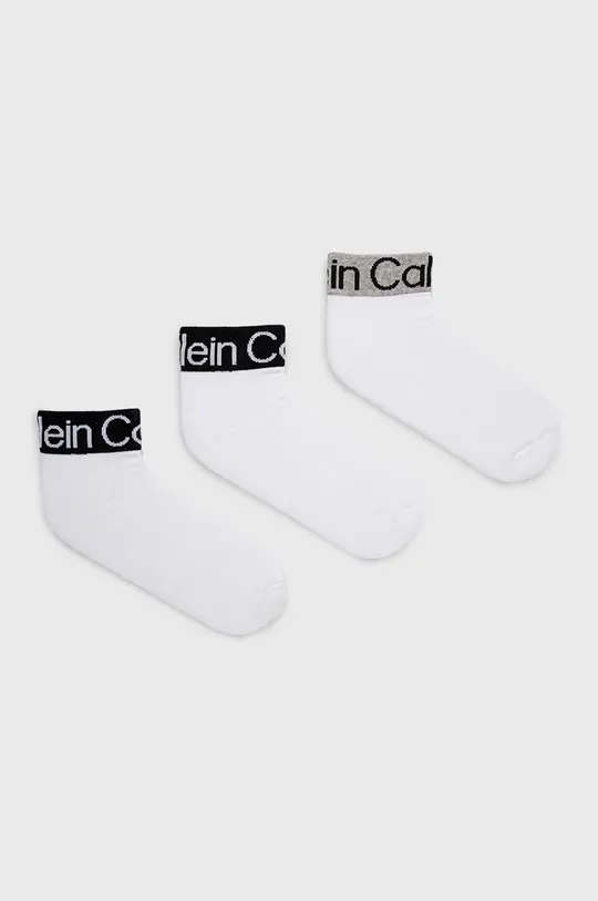 biały Calvin Klein Skarpetki (3-pack) Męski