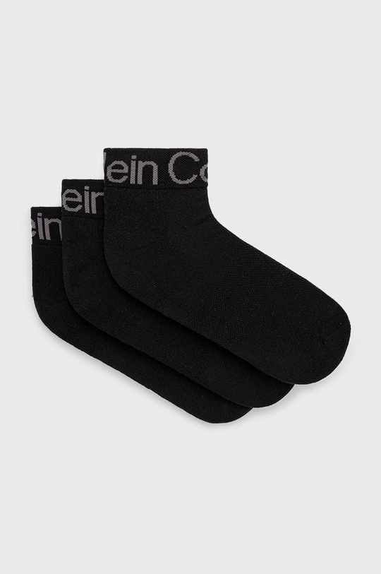 czarny Calvin Klein Skarpetki (3-pack) Męski