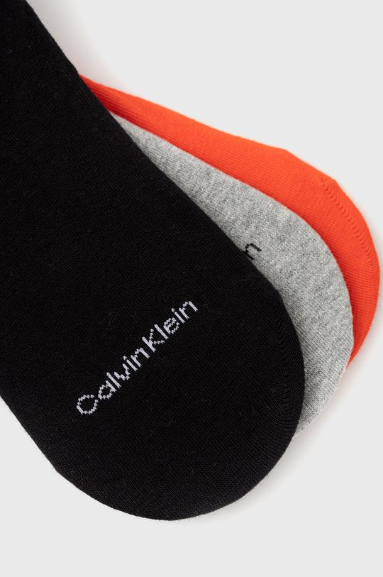 Ponožky Calvin Klein (3-pak) červená