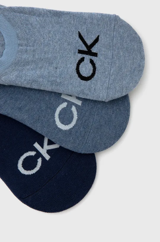 Шкарпетки Calvin Klein (3-pack) темно-синій