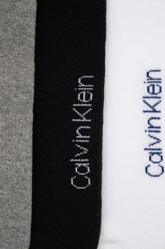 Calvin Klein Skarpetki (3-pack) szary