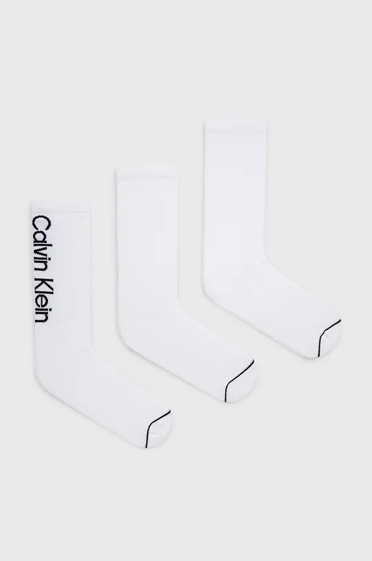 λευκό Κάλτσες Calvin Klein Ανδρικά