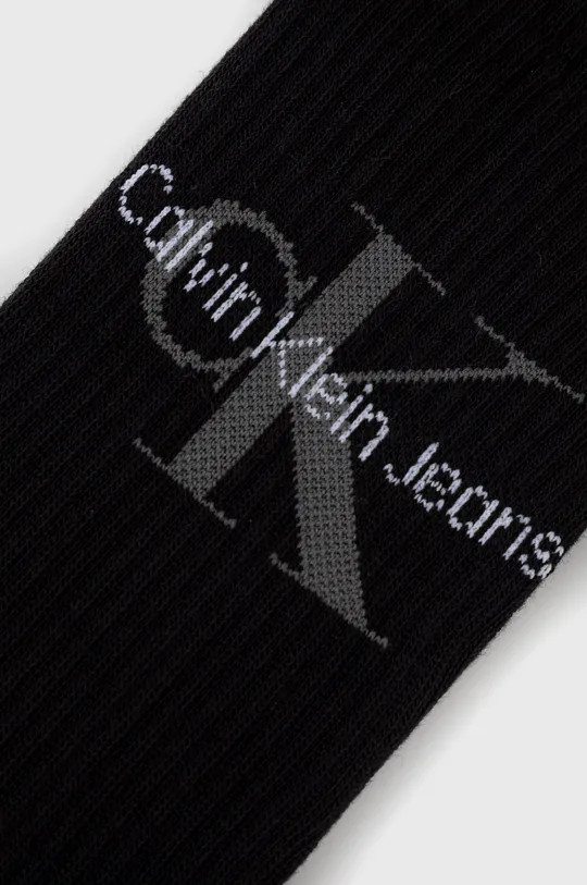 Calvin Klein Jeans nogavice črna