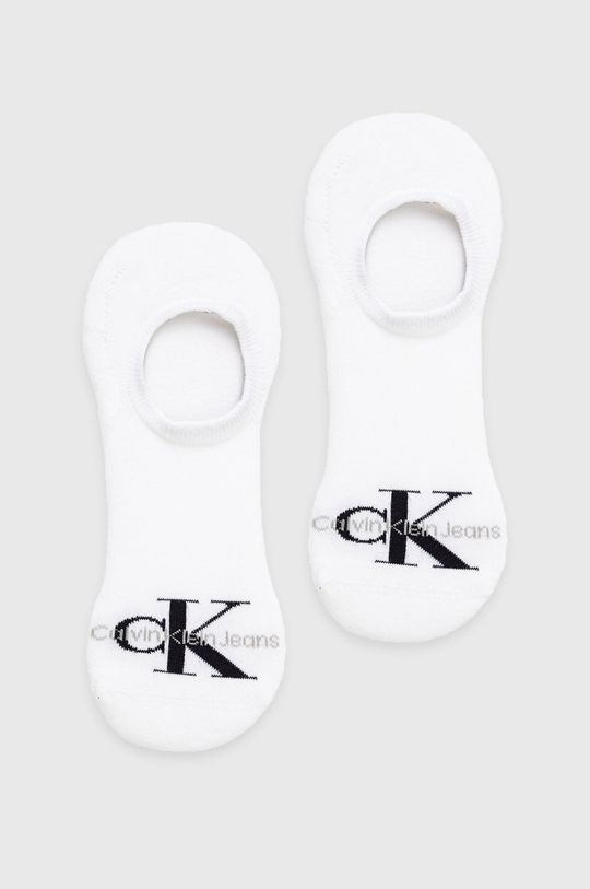 biela Ponožky Calvin Klein Jeans Pánsky