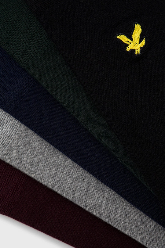 Κάλτσες Lyle & Scott (5-pack) σκούρο μπλε