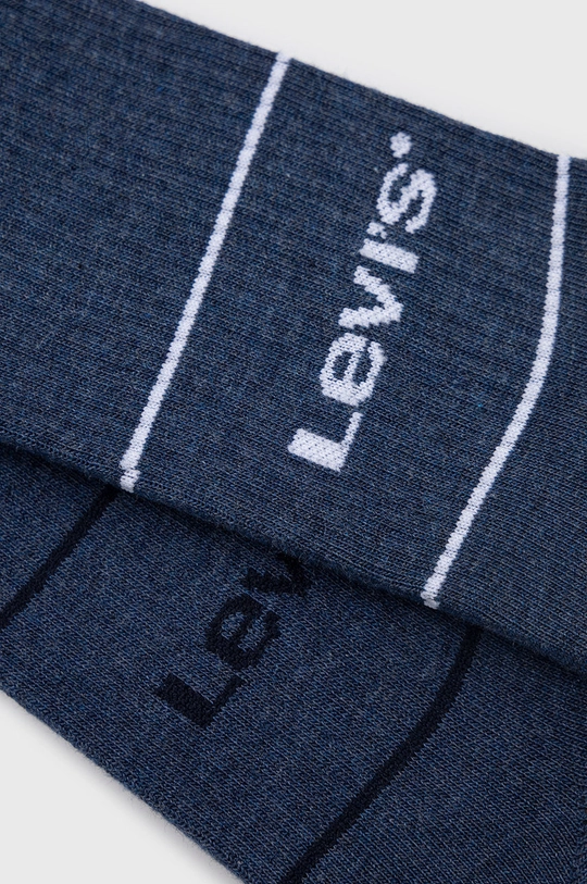 Čarape Levi's (2-pack) mornarsko plava