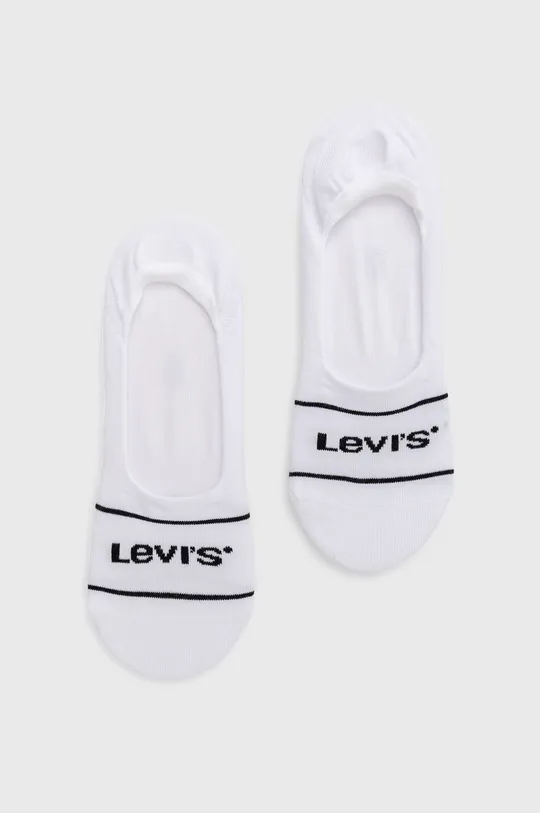 бял Чорапи Levi's (2-pack) Чоловічий