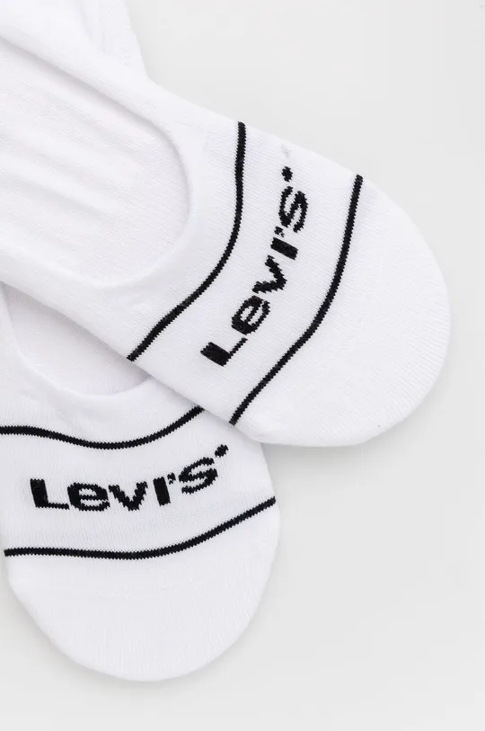 Levi's sosete (2-pack) alb