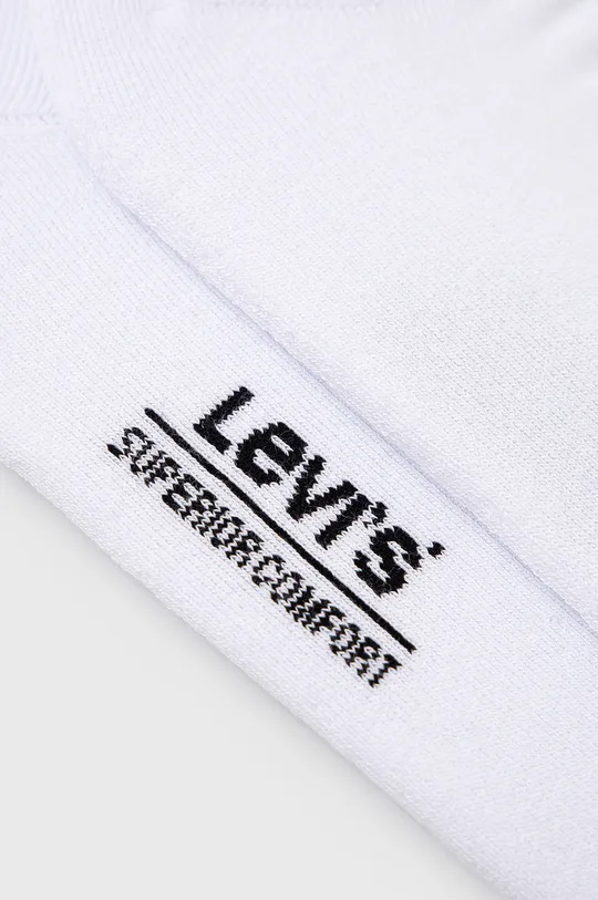Levi's șosete (2-pack) alb