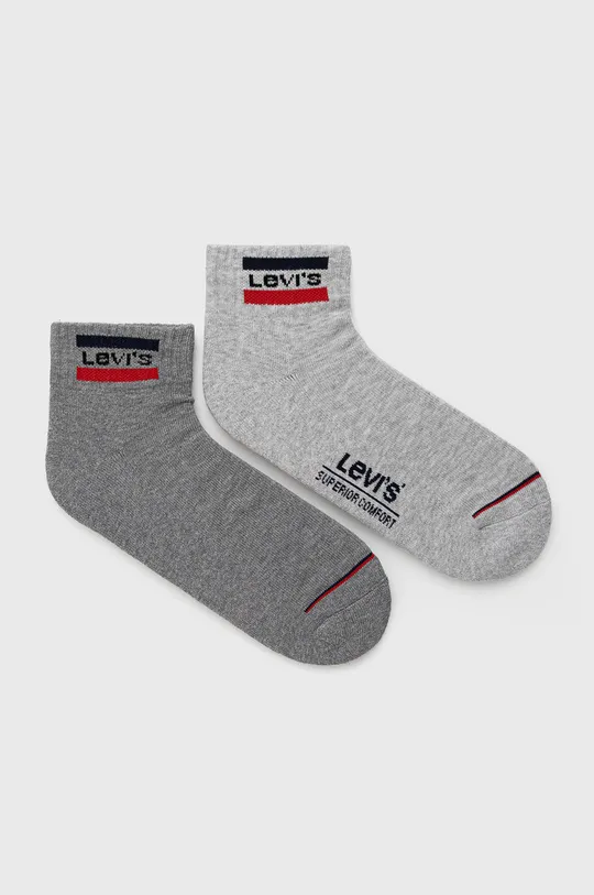 sivá Ponožky Levi's Pánsky