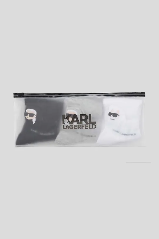 pisana Karl Lagerfeld nogavice 3-pack