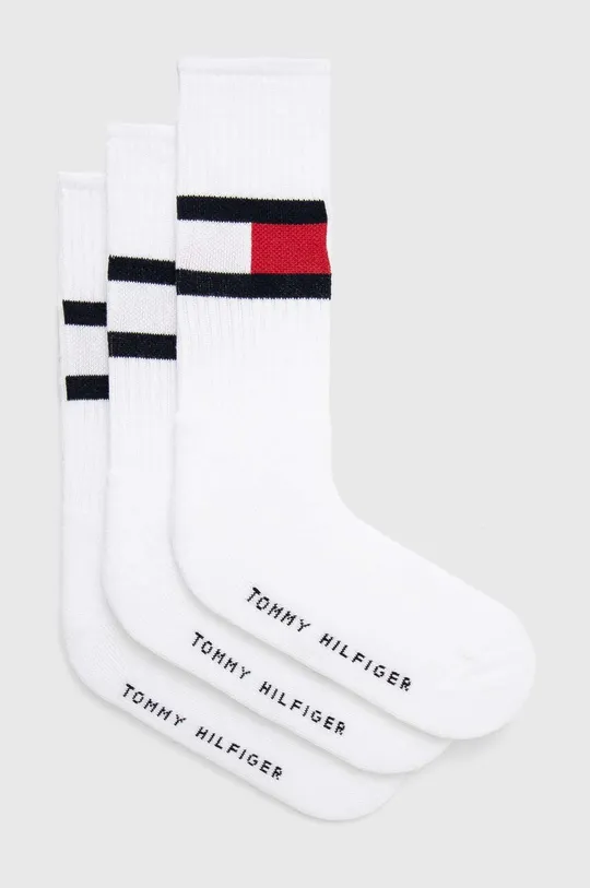 λευκό Κάλτσες Tommy Hilfiger 3-pack Ανδρικά