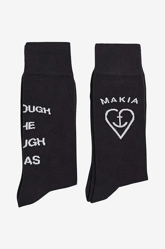 Κάλτσες Makia Glenn 2-pack μαύρο