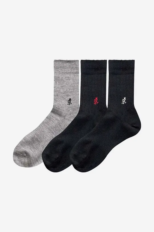 vícebarevná Ponožky Gramicci 3-pack Basic Crew Socks Pánský