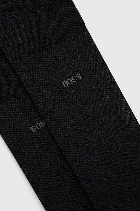 Бавовняні шкарпетки BOSS сірий