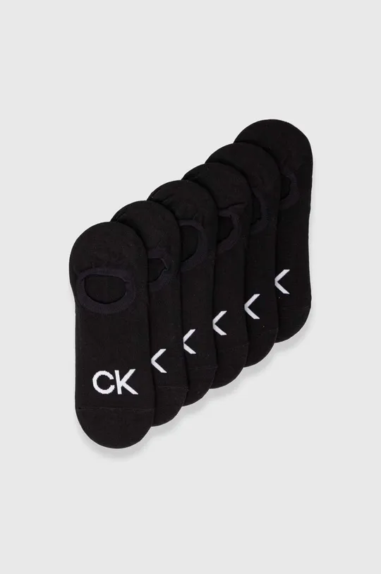 czarny Calvin Klein skarpetki 6-pack Męski