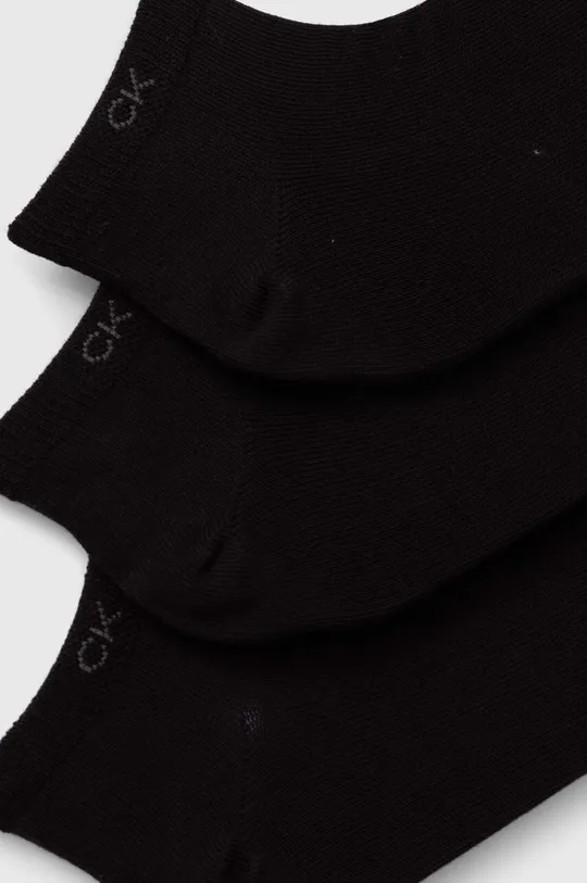 Ponožky Calvin Klein 6-pak čierna