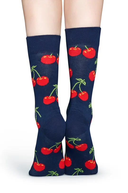 Happy Socks - Ponožky Cherry <p>Základná látka: 80% Bavlna, 3% Elastan, 17% Polyakryl</p>