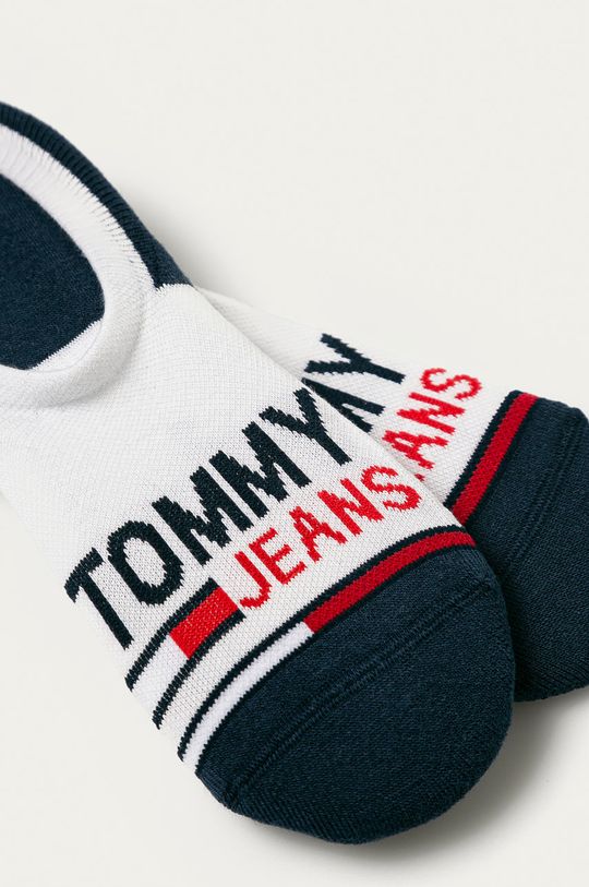 Tommy Jeans - Členkové ponožky (2-pak) biela