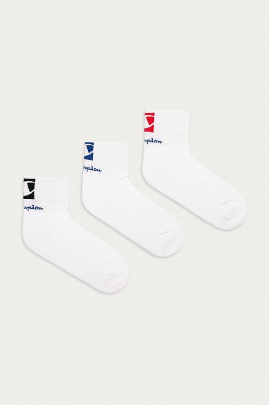 bílá Champion - Ponožky (3-pack) Y0B0B Unisex
