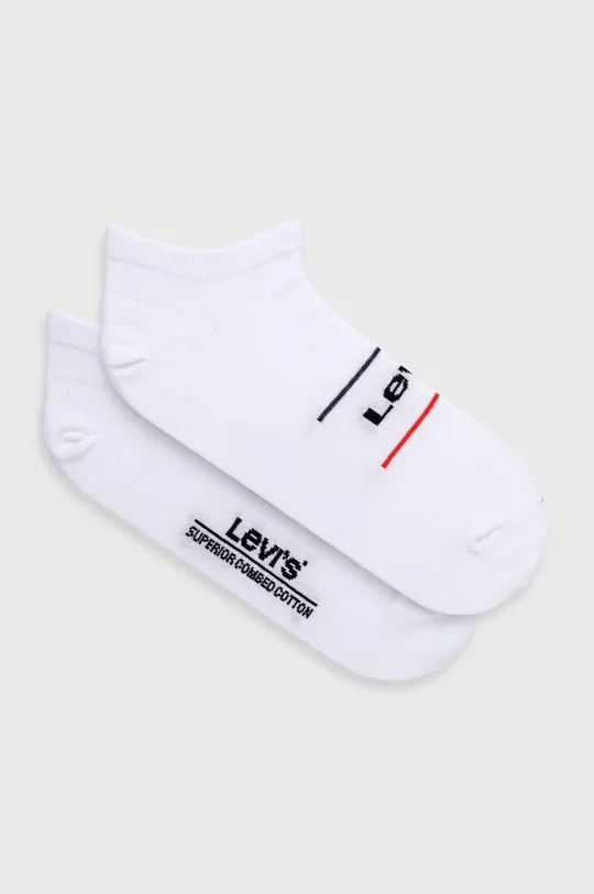 white Levi's socks Unisex