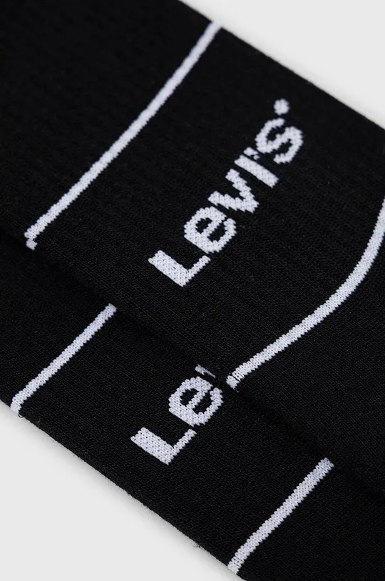 Čarape Levi's crna