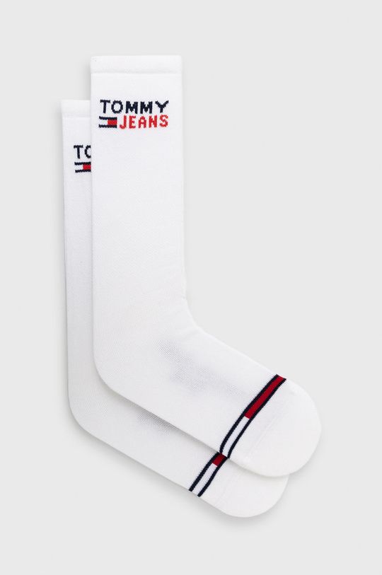 biały Tommy Jeans skarpetki (2-pack) 701218957.NOS Unisex