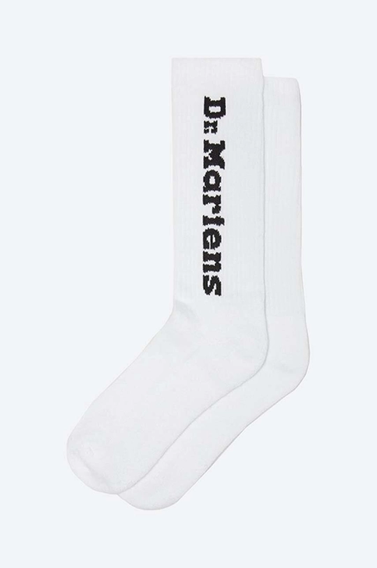 білий Шкарпетки Dr. Martens Skarpety Dr. Martens Vertical Logo Sock AD018100 Unisex