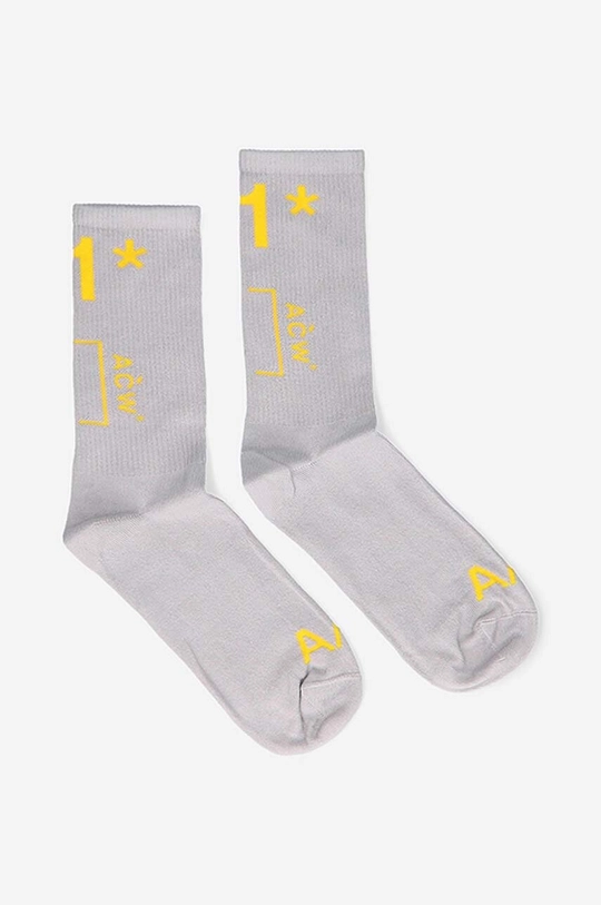 gray A-COLD-WALL* socks Unisex