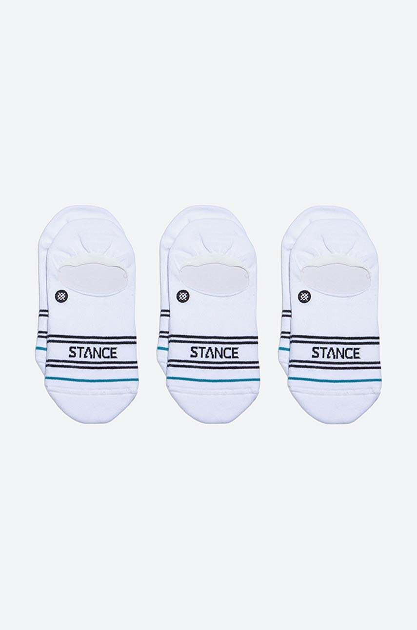 biały Stance skarpetki Basic 3-pack Unisex