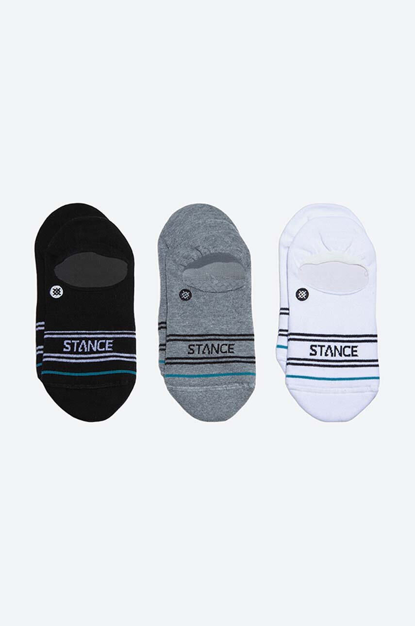 szary Stance skarpetki Basic 3-pack Unisex