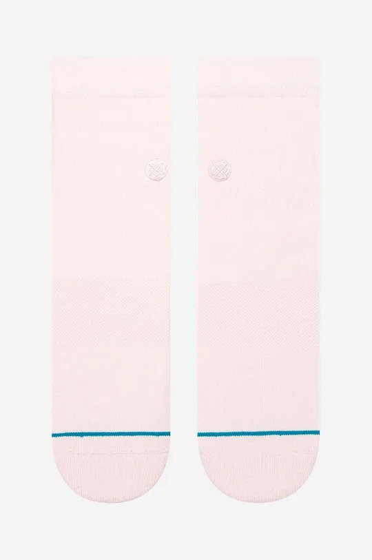 Stance socks Icon Quarter pink