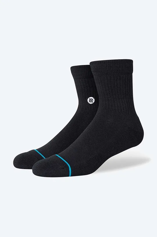 čierna Ponožky Stance Icon Quarter Unisex