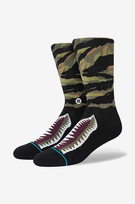 maroon Stance socks Warbird Unisex