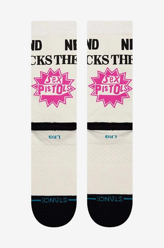 Stance socks Bollocks  60% Cotton, 26% Nylon, 12% Polyester, 2% Elastane