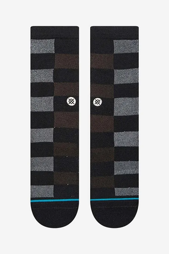 Ponožky Stance Triple Check čierna