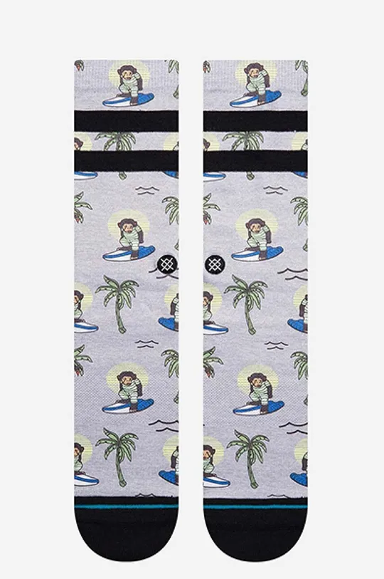 Stance calzini Surfing Monkey grigio