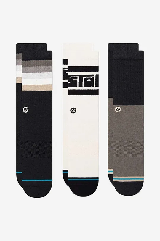 Ponožky Stance Mono 3-pack černá