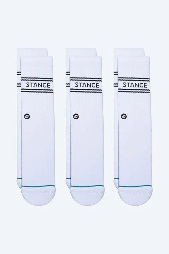 білий Шкарпетки Stance Basic 3-pack Unisex