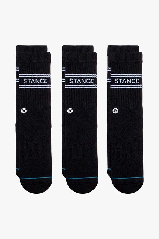 čierna Ponožky Stance Basic 3-pak Unisex